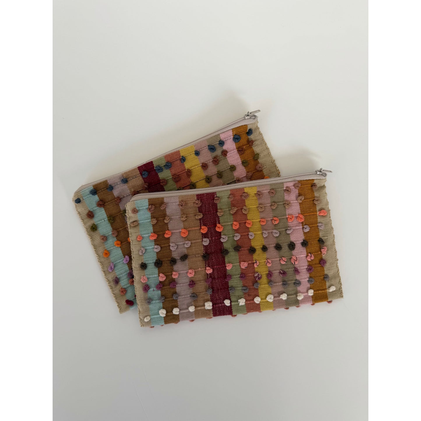 Polkadot Design Zipper Pouch
