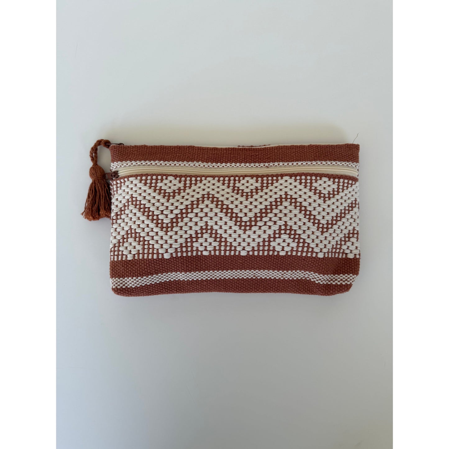 Hand Woven Zipper Pouch