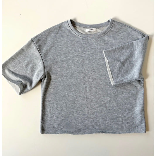Essential Box Tee Heather Gray