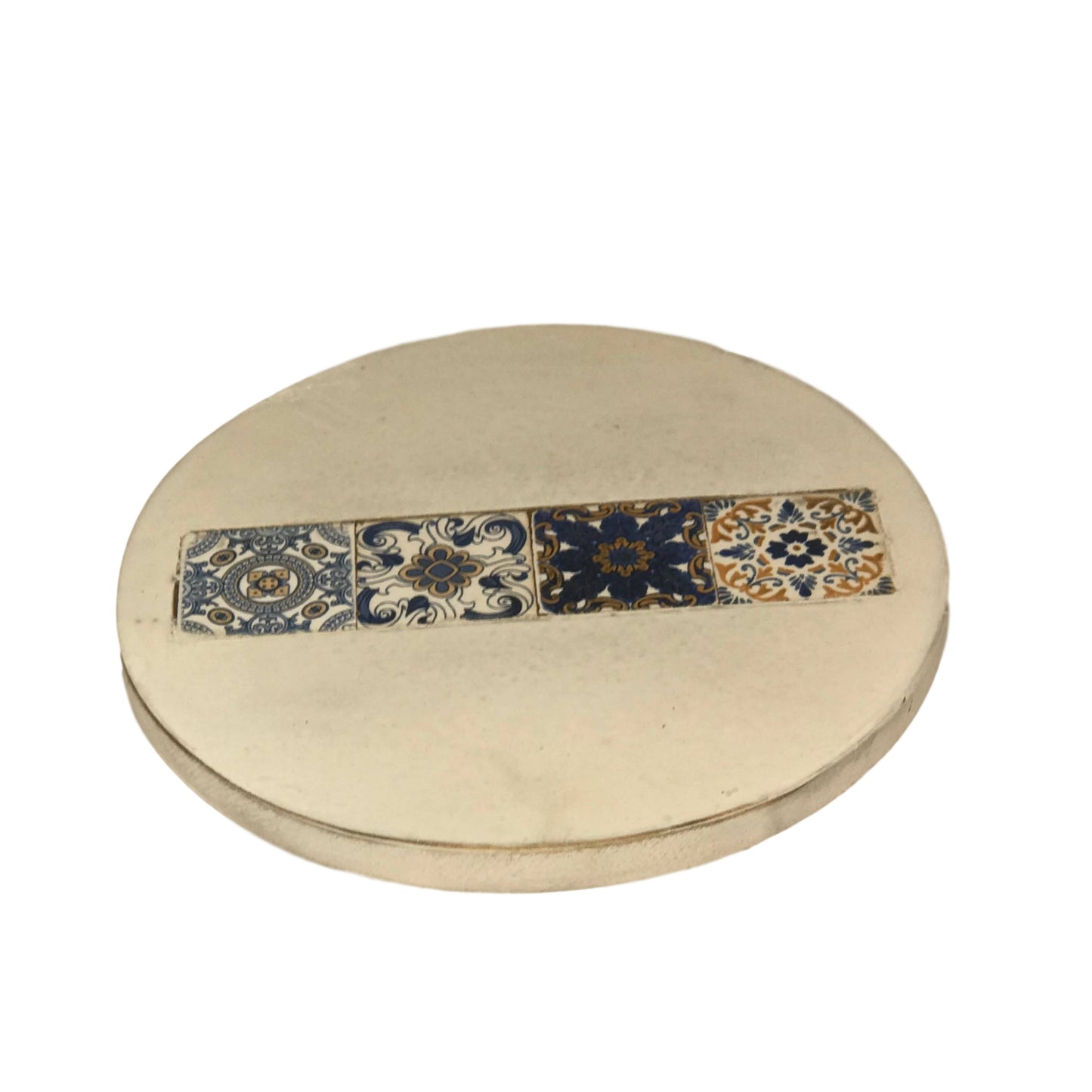 Hand-painted Inlaid Tile Trivet