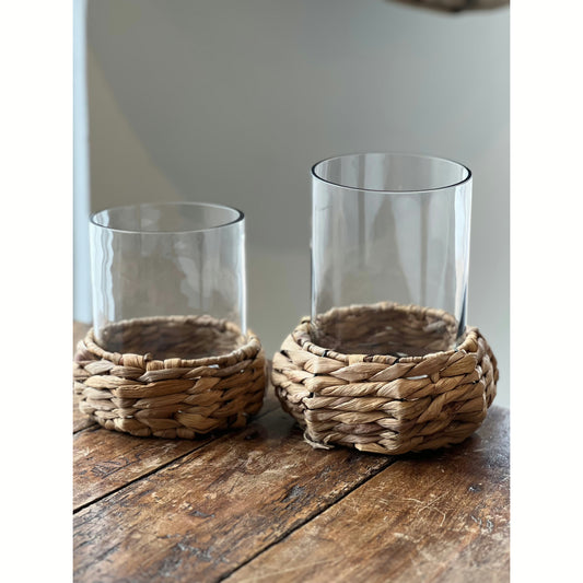 Rattan Candle Holder