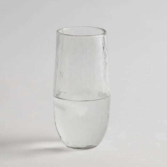 Pebbled Tall Glass