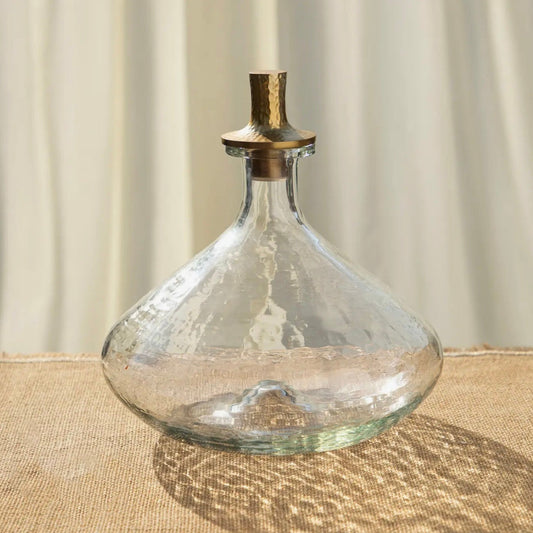 Pebbled Decanter