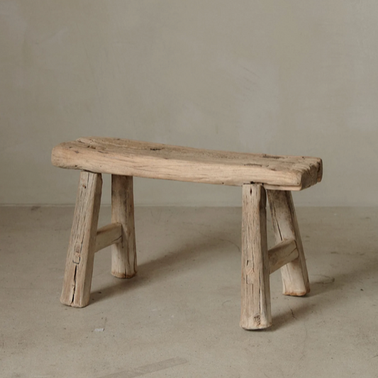 Reclaimed Wood Mini Stool