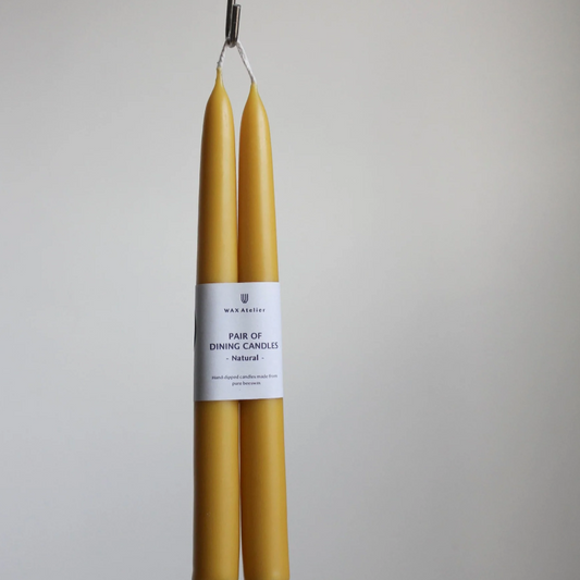 Golden Rod Candle Stick Pair