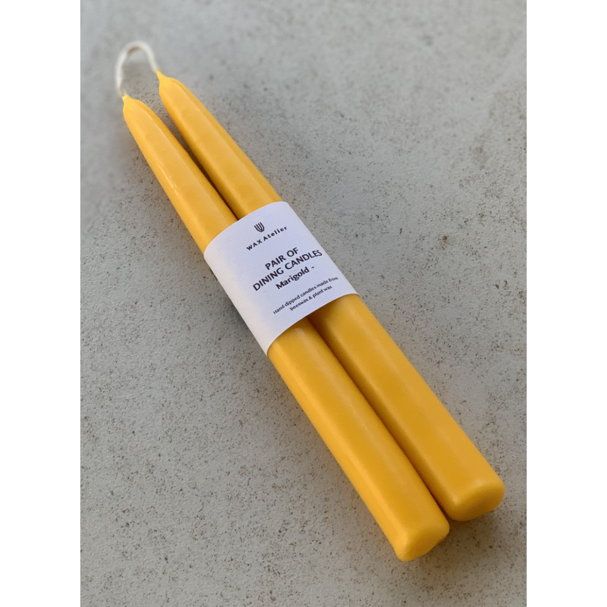 Marigold Candle Stick Pair