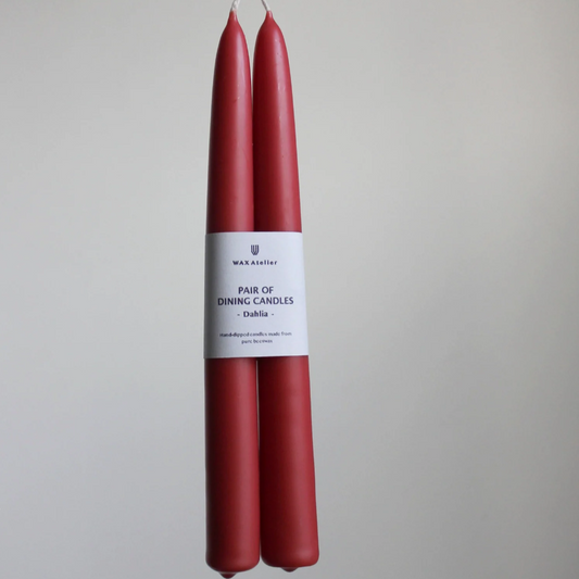 Dahlia Candle Stick Pair