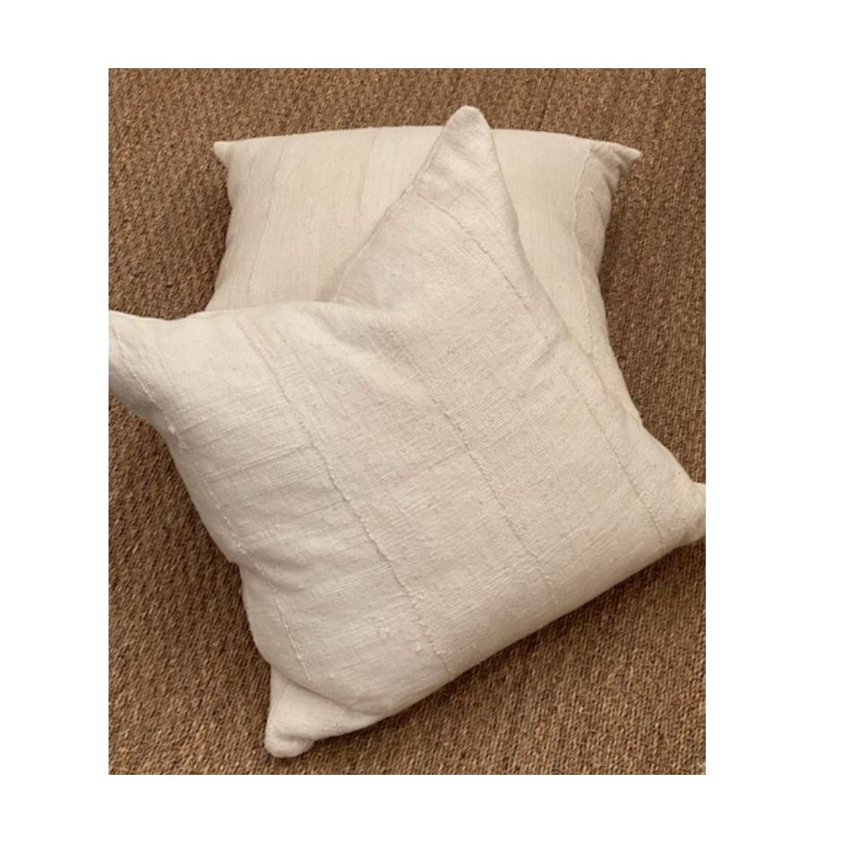Malian Cotton Hand-Stitched Throw Pillow