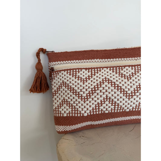 Hand Woven Zipper Pouch