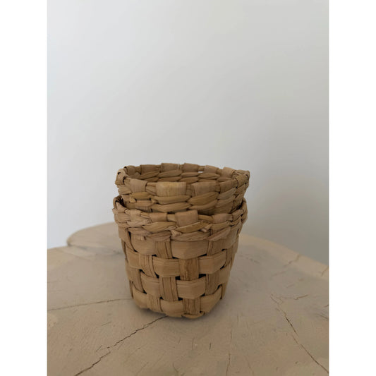 Hand Woven Rattan Basket