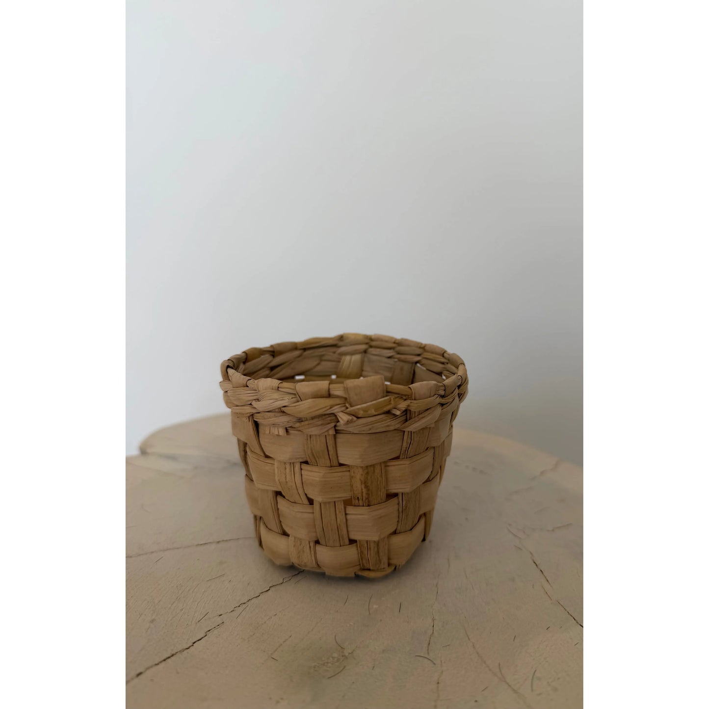 Hand Woven Rattan Basket