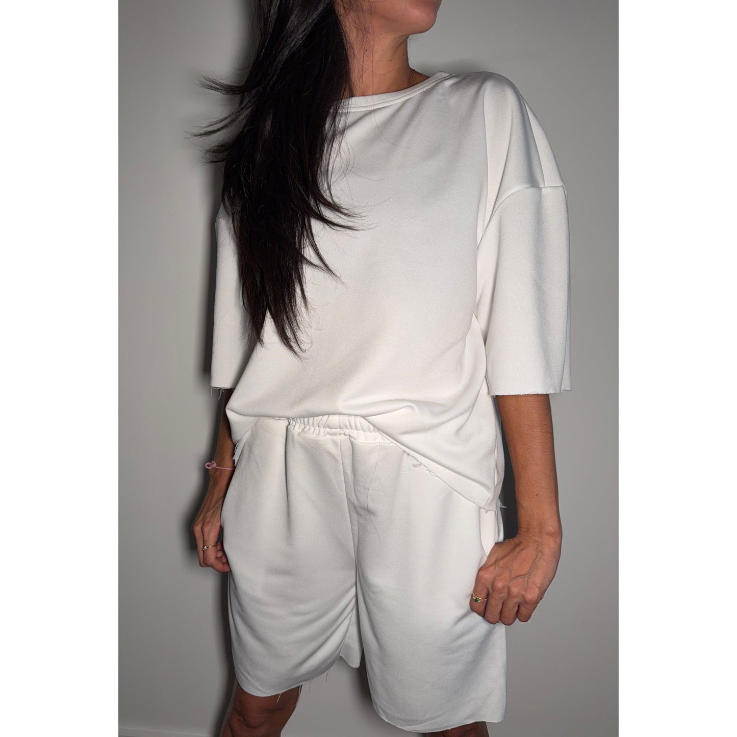 Essential Box Tee White