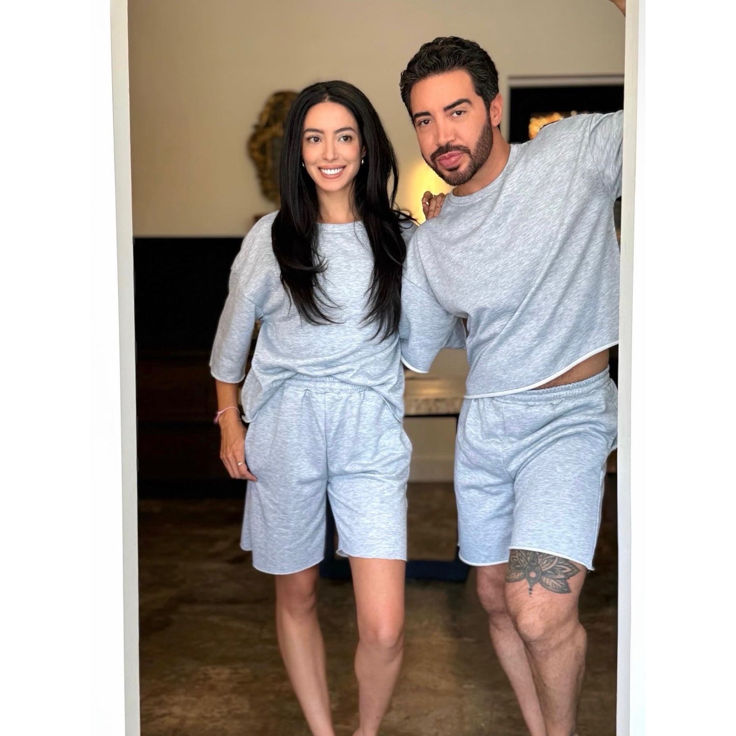 Essential Shorts Heather Gray