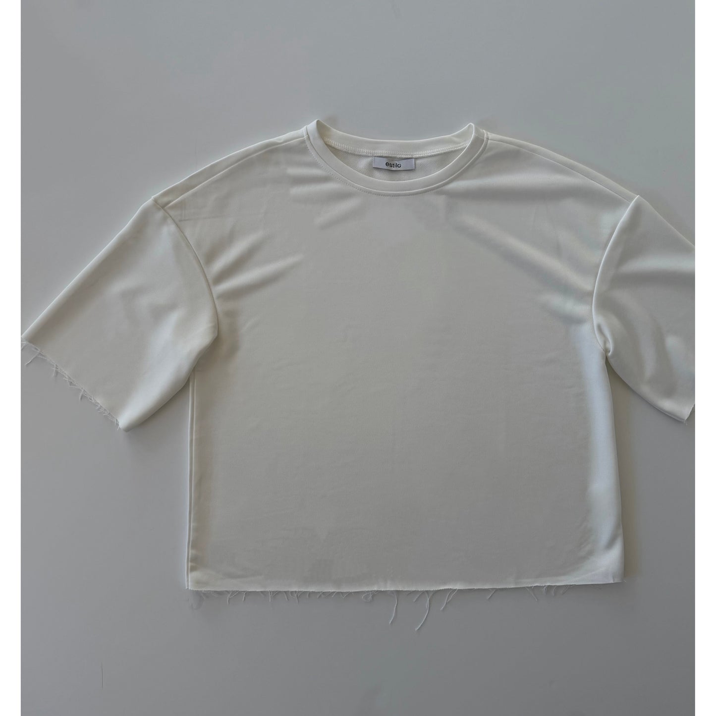 Essential Box Tee White