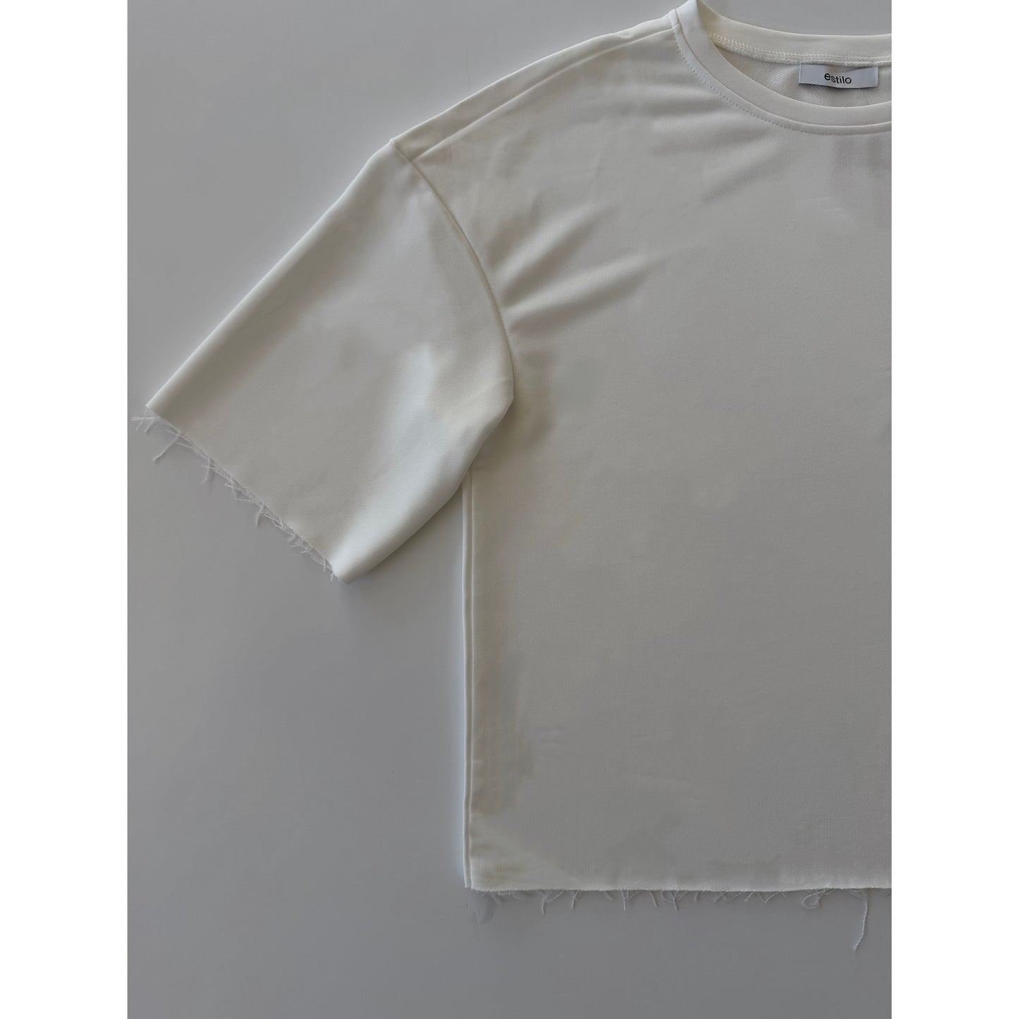 Essential Box Tee White