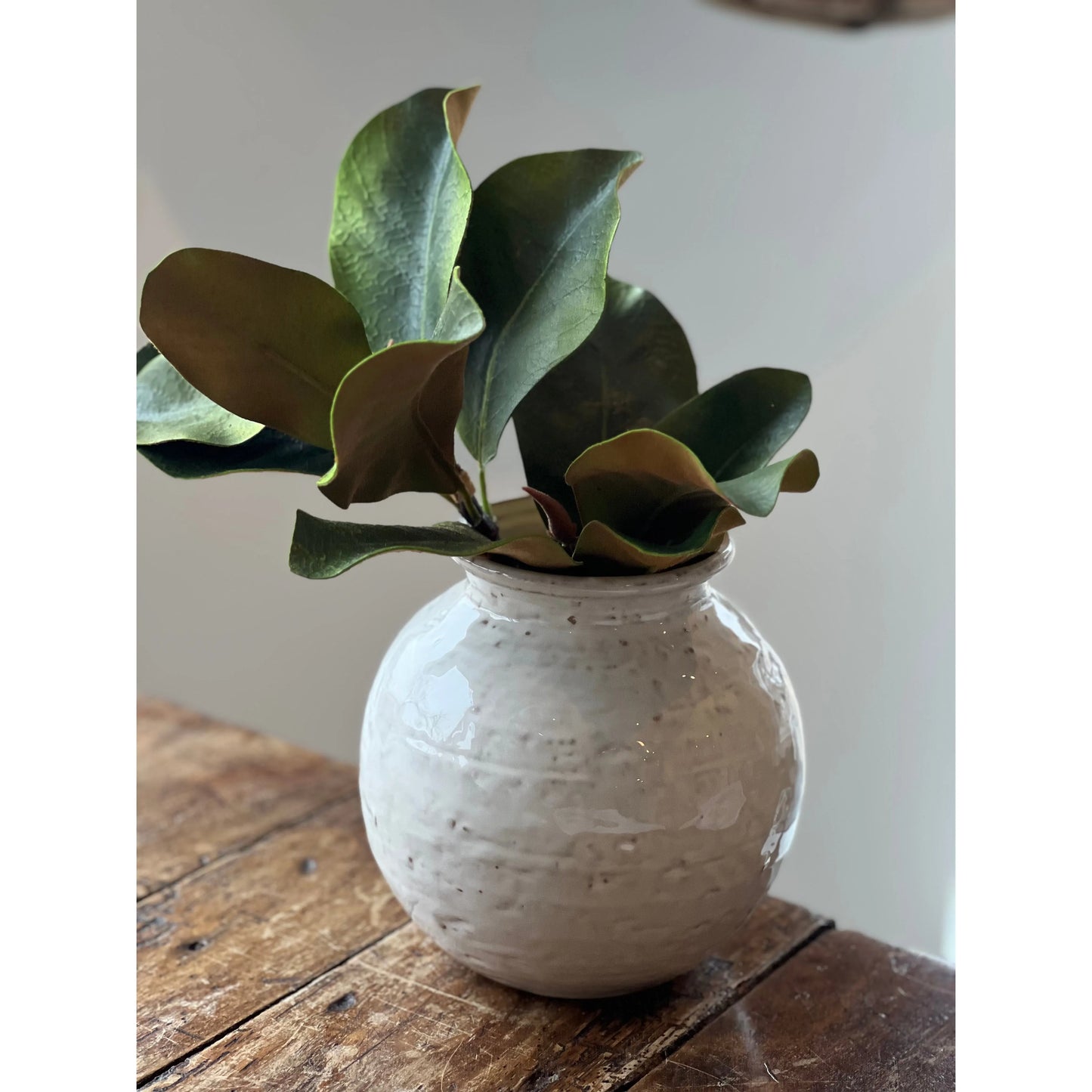 Glazed Sphere Vase